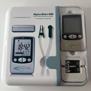 AID Cranial Electrotherapy Stimulator - Silver *Like New*